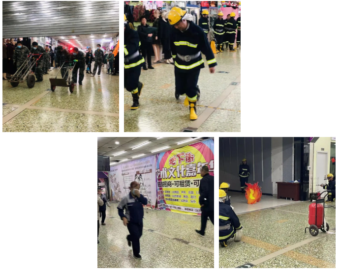 居安思危，防患未“燃”——鞍勤商業(yè)開展消防應急逃生演練(圖2)